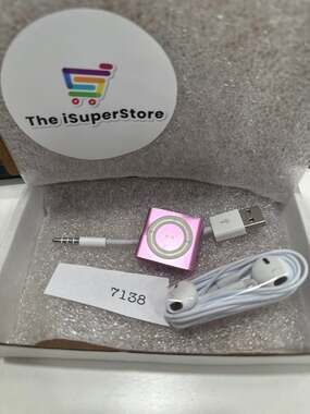 Apple iPod Shuffle 4th Gen 2GB Pink - Fair Condition